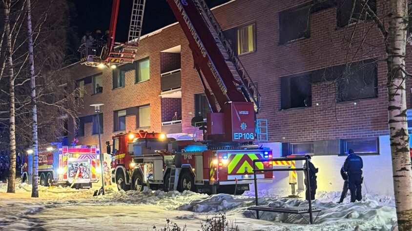 tulipalo pappilantie