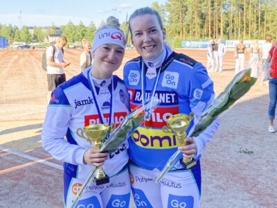 Silja Syrjälä ja Aino-Kaisa Mantere Itä-Länsi