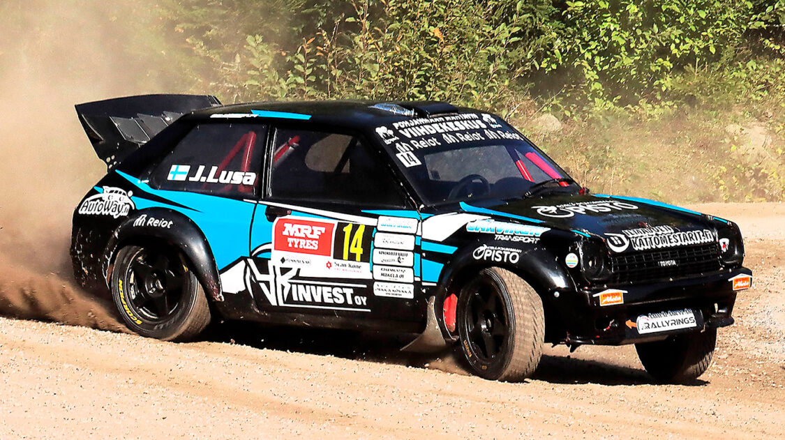 Juha Lusa Rallisprint SM 2024 Ylistaro Kuva Eero Auvinen