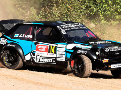 Juha Lusa Rallisprint SM 2024 Ylistaro Kuva Eero Auvinen