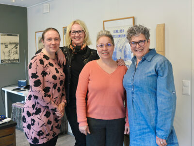 Kesälehti2025 Musiikkijuhlat 50v Anniina Lehtiniemi Riitta Pihlajamäki Katariina Mäki-Välkkilä Sari Hanka