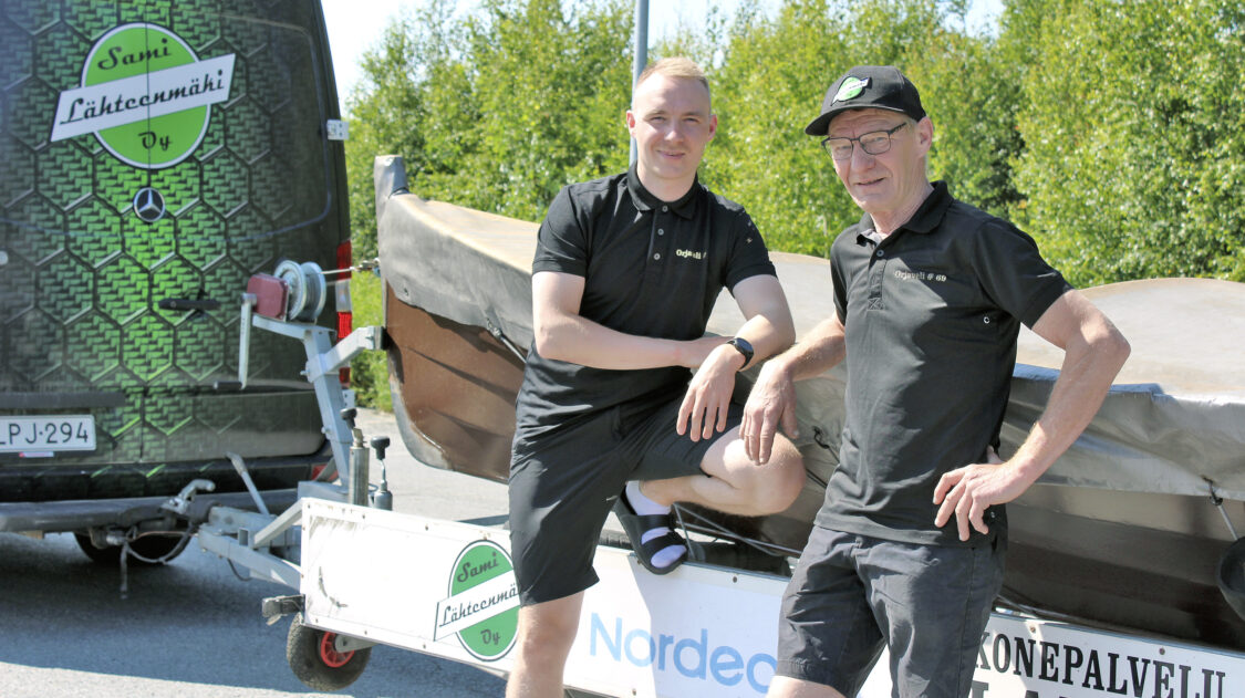 wKaleeriorjat Niclas Pöytälaakso ja Jippo Hannuksela Sulkavan Soutu 2025