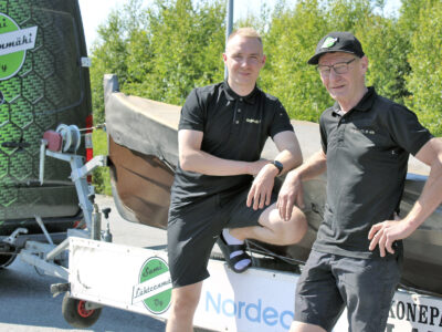 wKaleeriorjat Niclas Pöytälaakso ja Jippo Hannuksela Sulkavan Soutu 2025