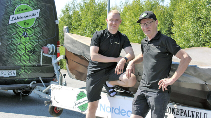 wKaleeriorjat Niclas Pöytälaakso ja Jippo Hannuksela Sulkavan Soutu 2025