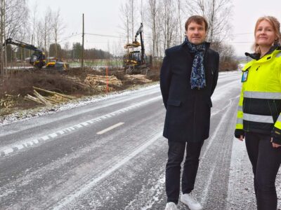 Koskenkorvan koulun urakka alkoi