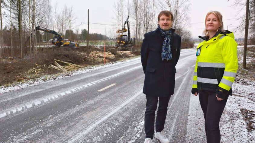 Koskenkorvan koulun urakka alkoi