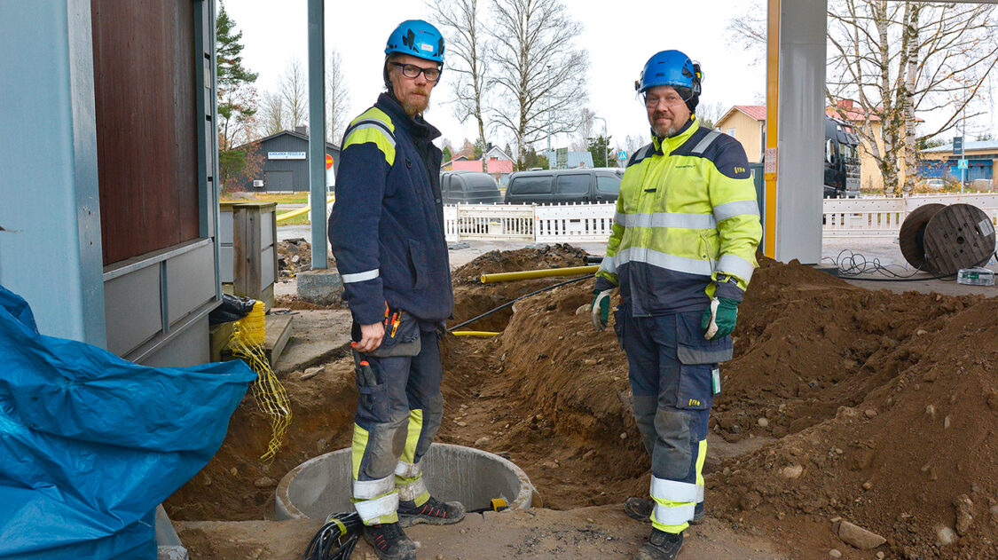 ST1purku Petri Savolainen ja Mika Karhunen