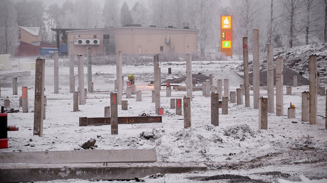 Koskenkorvan koulun rakentaminen1