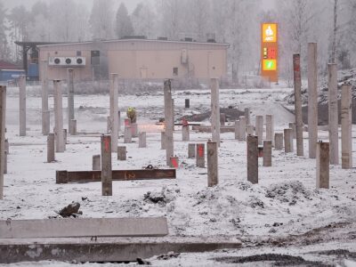 Koskenkorvan koulun rakentaminen1