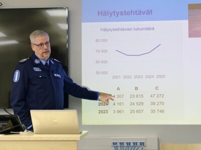 Poliisin mediatilaisuus 28012026 poliisipäällikkö Jarkko Lehtinen