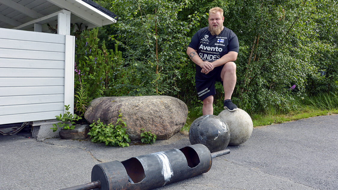 Suomen vahvin mies -kisaaja Tomi Pitkäkangas UUSI