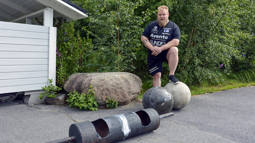 Suomen vahvin mies -kisaaja Tomi Pitkäkangas UUSI