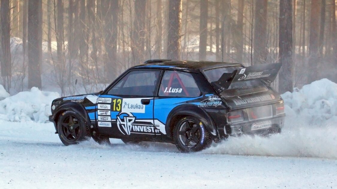 Juha Lusa rallisprint