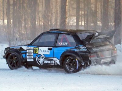 Juha Lusa rallisprint