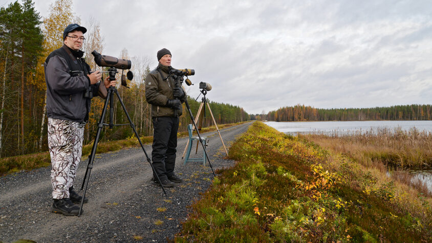 Harri Siltala ja Pekka Malmi Kyrkösjärvi