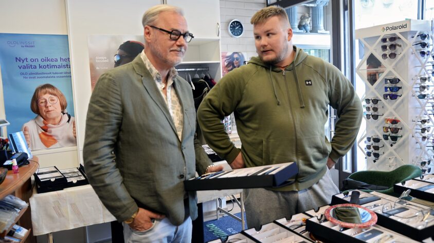 Jaakko Selin ja Konsta Mäenpää