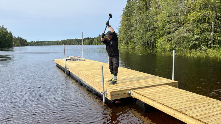 Laiturin asennus 20082024