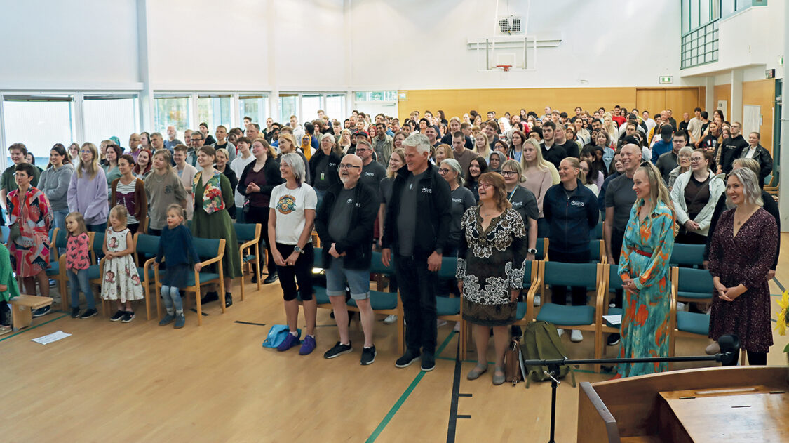 Lukuvuoden aloitus Korpisaarisalissa