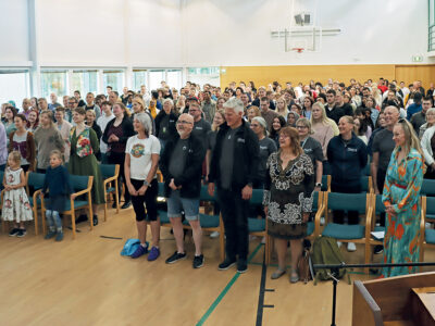 Lukuvuoden aloitus Korpisaarisalissa