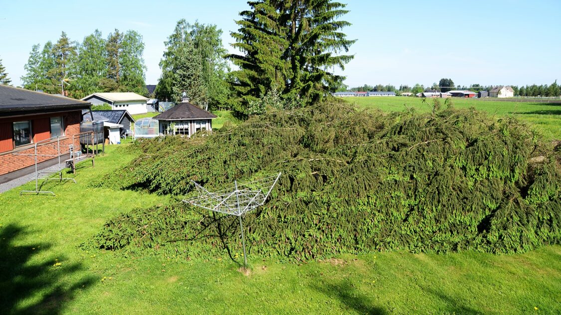 Myrsky Huhtimäentiellä