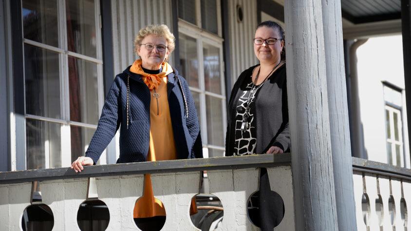 Päivi Penttilä ja Katja Honkala