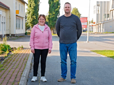 Tarja Pienimäki ja Simo Kankaanpää