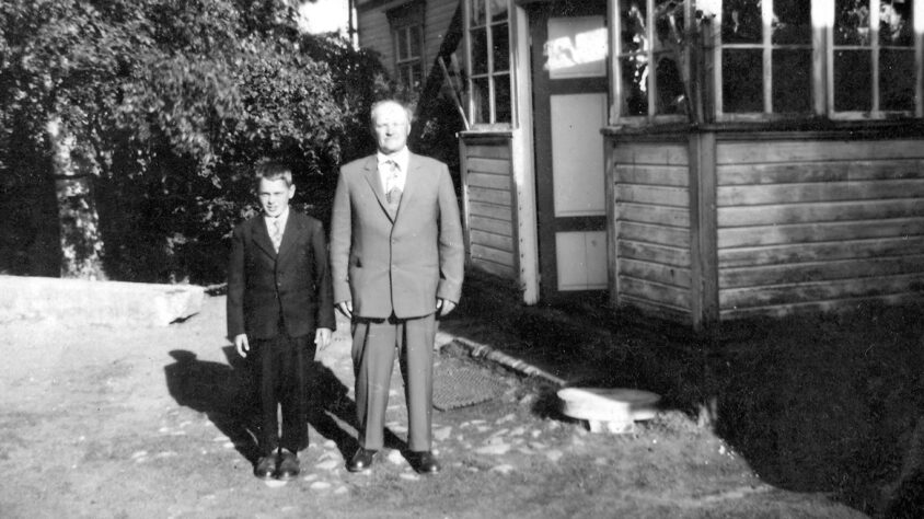 Vanha kuva Jouppilankylästä 2 skannattu