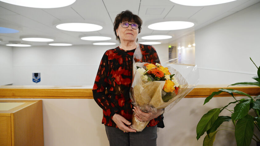 Vuoden vapaaehtoinen Marita Kivinen